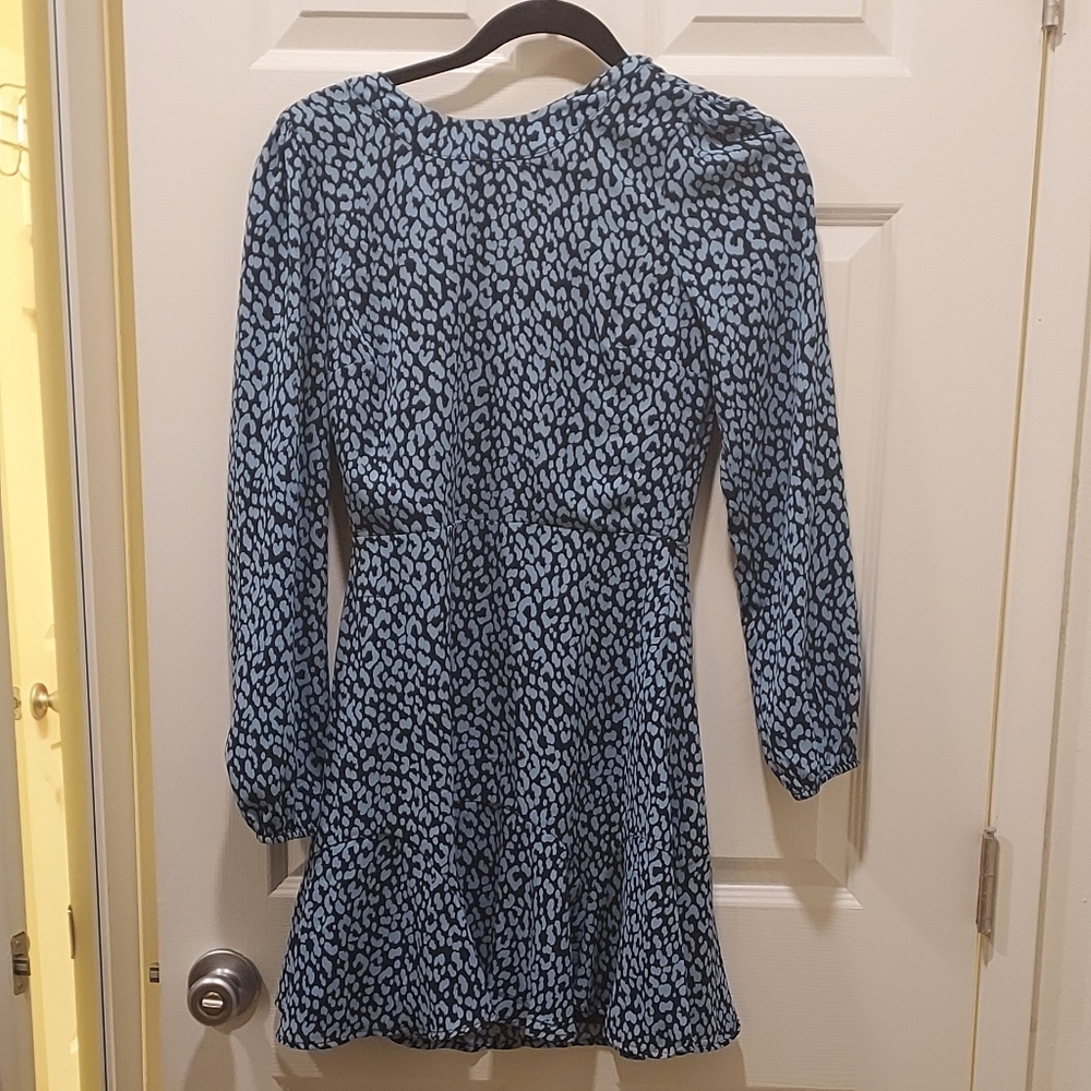Blue dress